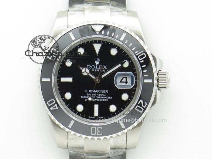 1103 Casual Oyster Perpetual 41mm 124300 EWF Best Edition Red Dial on SS Bracelet A 2856